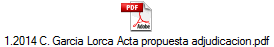 1.2014 C. Garcia Lorca Acta propuesta adjudicacion.pdf