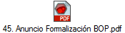 45. Anuncio Formalizacin BOP.pdf