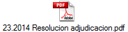 23.2014 Resolucion adjudicacion.pdf