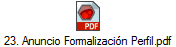 23. Anuncio Formalizacin Perfil.pdf
