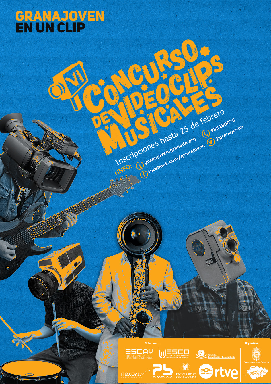 VI Concurso de Vdeo Clips musicales "GRANAJOVEN EN UN CLIP"