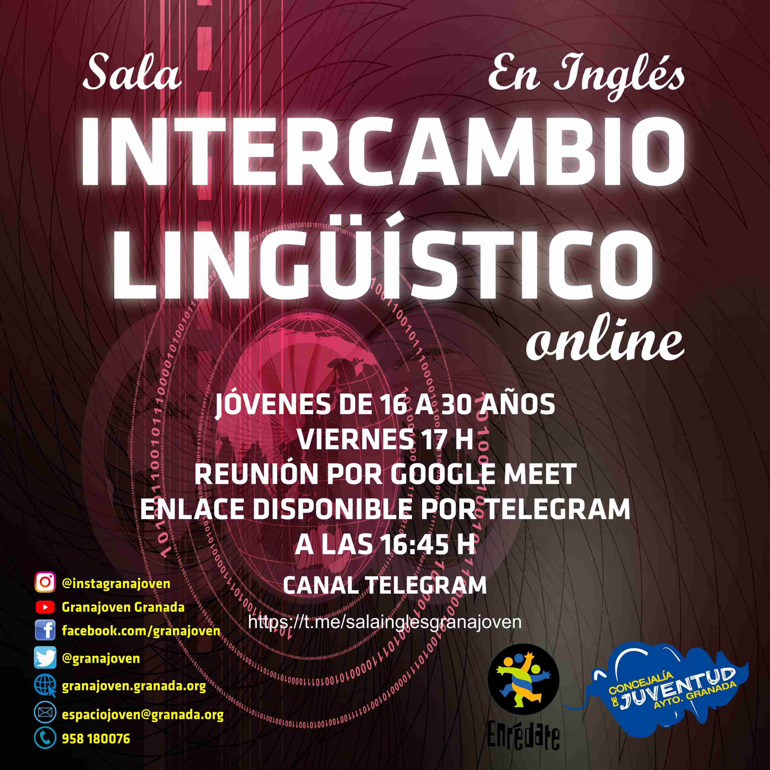 Intercambio Lingistico online (INGLES)