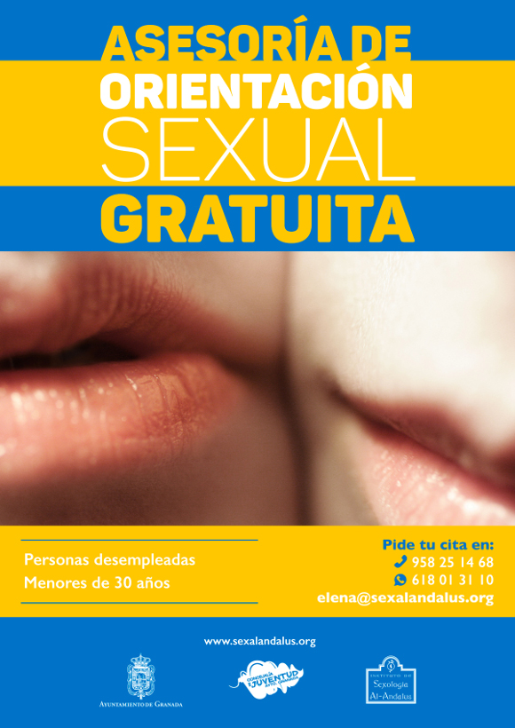 Asesora de Orientacin Sexual Gratuita. Pide cita