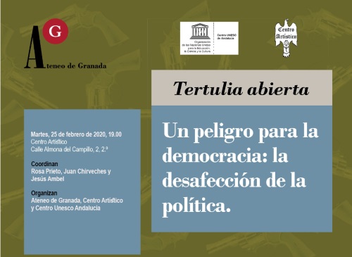 Tertulia Abierta: Un peligro par la democracia