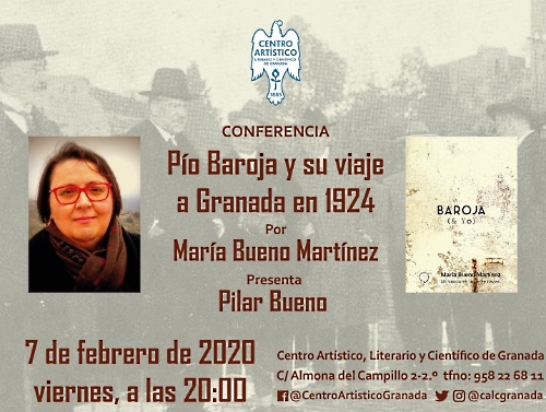Conferencia: Po Baroja y su viaje a Granada en 1924