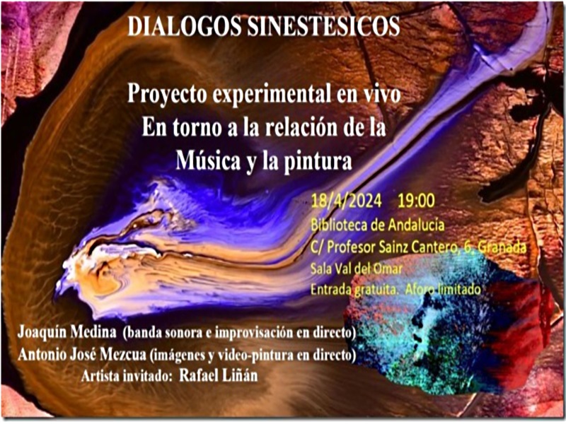 Dilogos sinestsicos: propuesta escnica de Antonio Mezcua, Joaqun Medina y Rafael Lian