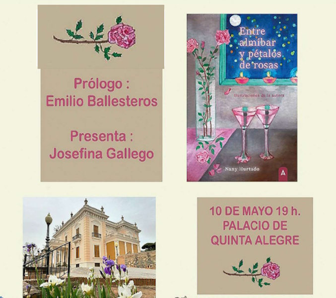 Presentacin del libro: Entre almbar y ptalos de rosa