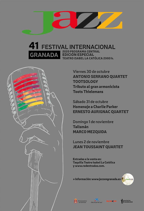 41 Festival Internacional de Jazz de Granada. Suspendido