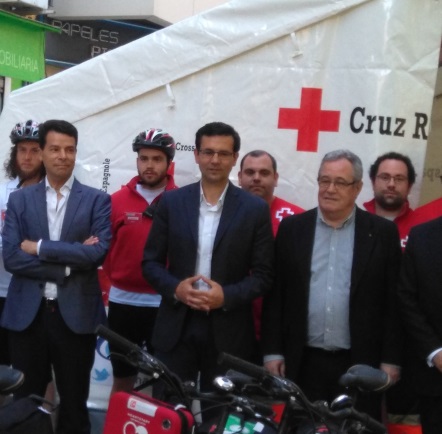 ©Ayto.Granada: La Plaza de la Trinidad acoge una carpa de primeros auxilios y atencin ciudadana en Semana Santa