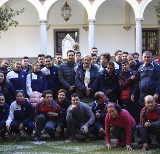 ©Ayto.Granada: La concejala de Deportes del Ayuntamiento organiza la Liga de Ftbol 7 adaptado