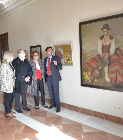 ©Ayto.Granada: El Ayuntamiento convierte el palacete de Quinta Alegre en sede permanente de la obra de Morcillo donada a la ciudad 