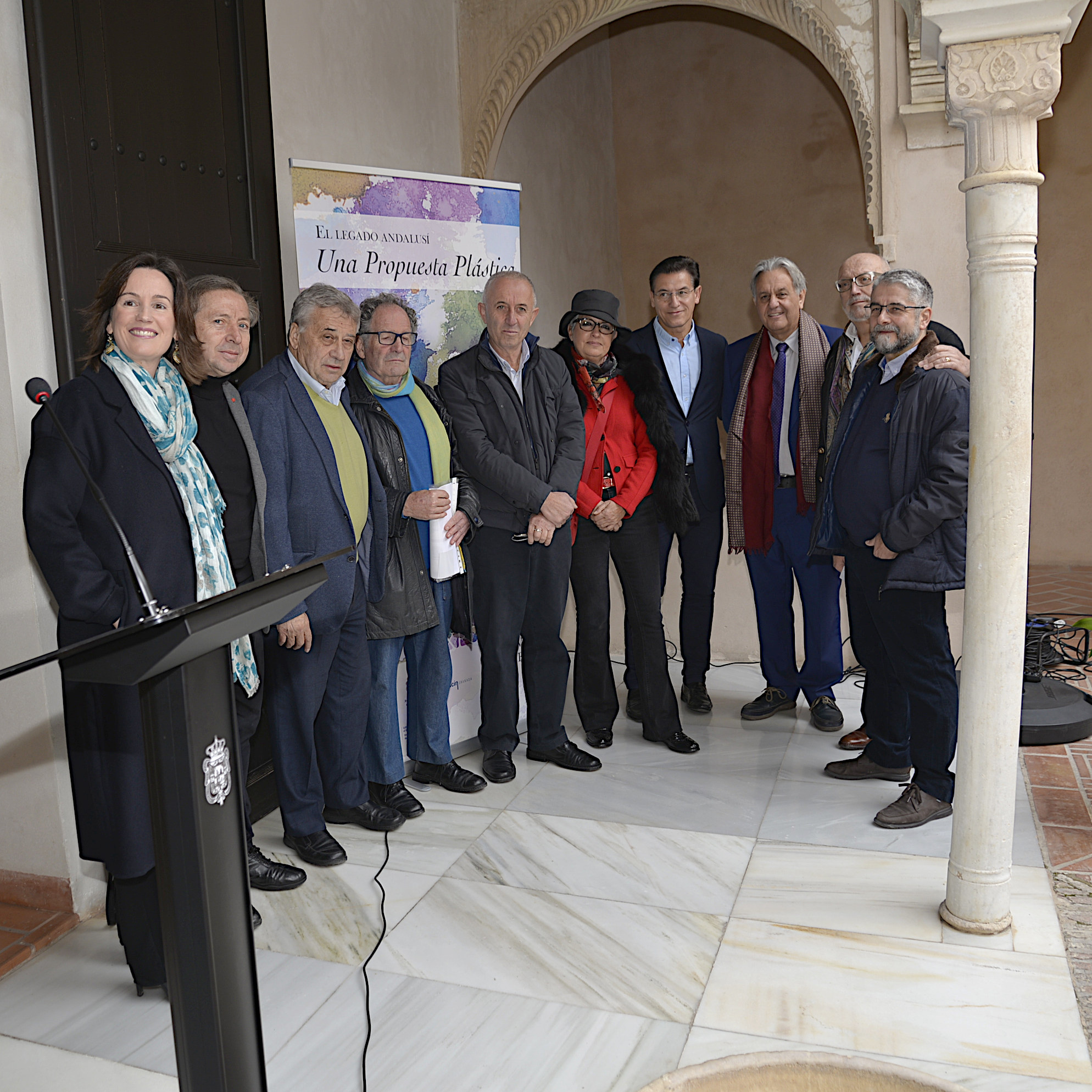 ©Ayto.Granada: La Casa de Zafra acoge la exposicin 'El Legado Andalus, una propuesta plstica'