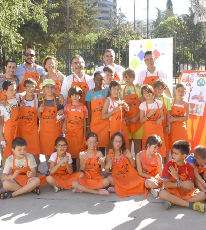 ©Ayto.Granada: El colegio Lus Rosales de la capital gana la primera liga escolar de reciclaje de aceite