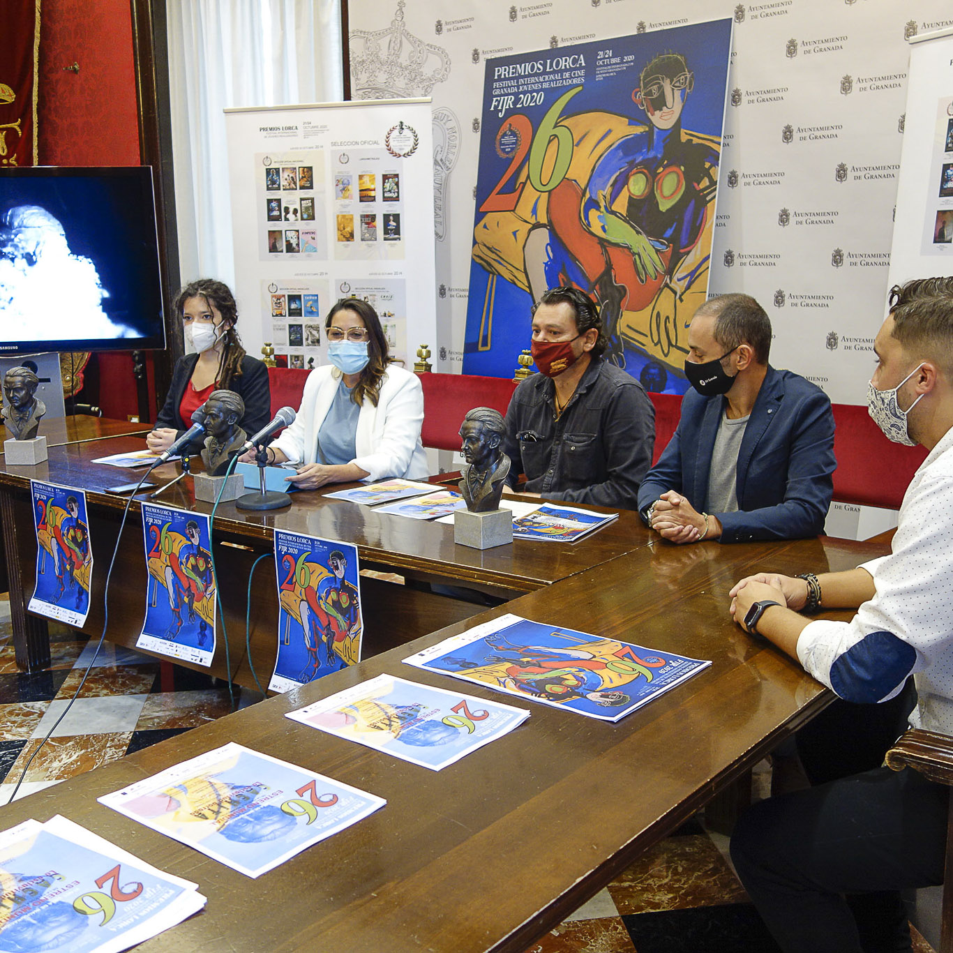 ©Ayto.Granada: EL FESTIVAL DE DE JVENES REALIZADORES SE UNE A LA FIGURA DE LORCA CON LA CREACIN DE UNOS PREMIOS QUE LLEVAN SU NOMBRE EN UNA EDICIN QUE APUESTA DE MANERA DECIDIDA POR EL CINE ANDALUZ