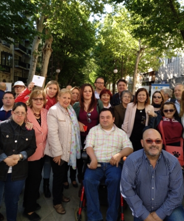 ©Ayto.Granada: La feria de asociaciones muestra a Granada la realidad  y necesidades de las personas con discapacidad