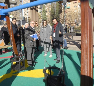 ©Ayto.Granada: El Ayuntamiento ultima la puesta a punto de cinco parques infantiles con una inversin de 75.000 euros
