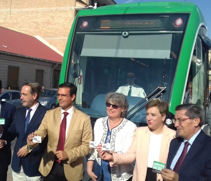 ©Ayto.Granada: El alcalde afirma que Granada ha dado un salto a la modernidad con la puesta en marcha del metro
