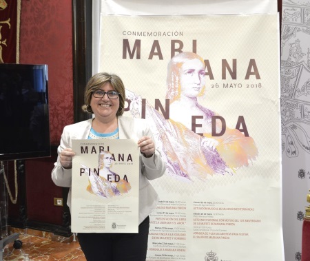 ©Ayto.Granada: El Ayuntamiento rinde homenaje a Mariana Pineda cuando se cumple el 187 aniversario de su ejecucin