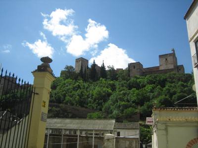 ©ayto.granada: vista de la alhambra desde el monasterio de la concepcin