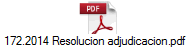 172.2014 Resolucion adjudicacion.pdf