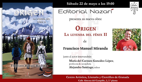 Presentacin del libro: Origen. La leyenda del fnix II