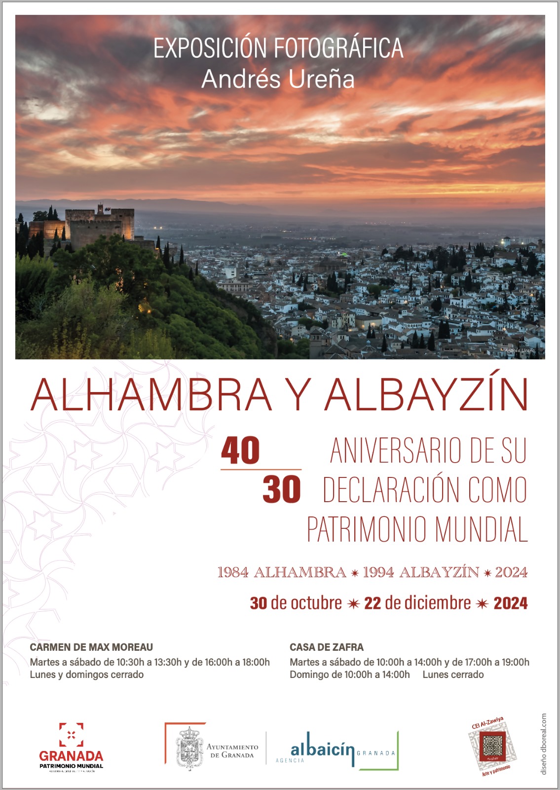 Exposicin temporal: Alhambra y Albayzn. 40-30 Aniversario de su declaracin como Patrimonio Mundial