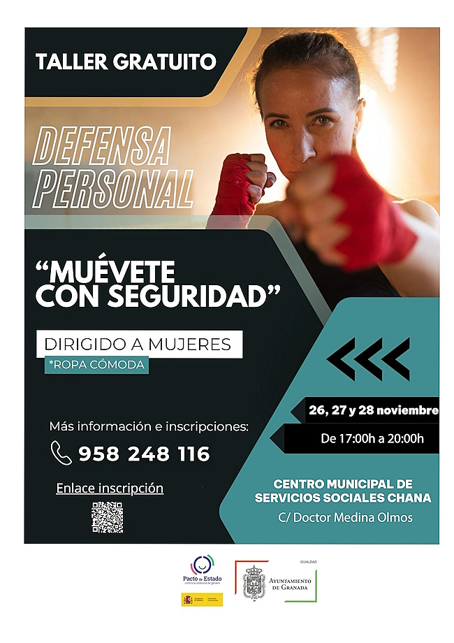 Taller gratuito de defensa personal