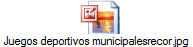 Juegos deportivos municipalesrecor.jpg