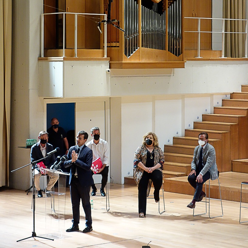 ©Ayto.Granada:  EL ALCALDE CELEBRA “UNA NUEVA ETAPA DE ILUSIN Y DE VUELTA AL AUDITORIO” DURANTE LA PRESENTACIN DE LA TEMPORADA DE CONCIERTOS DE LA OCG 